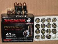 Winchester Defender .40 S&W 180gr JHP 20 Rounds