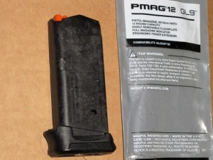 10/12 Magpul Glock 26 9mm Blocked PMAG